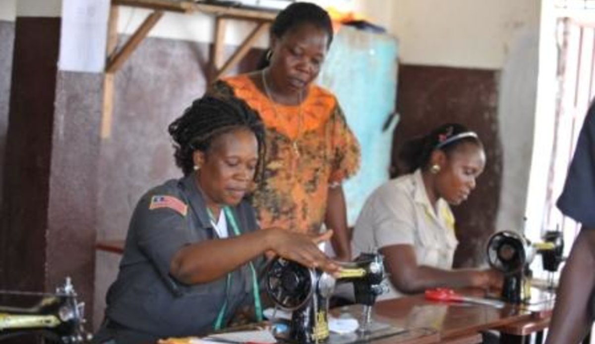 Sanitary Pads Project Launched at Monrovia Central Prison UNMIL